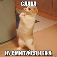 слава ну смилуйся к ежу.