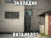 эй владик, виза надо?