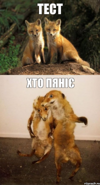 тест хто пяніє