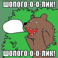 шопого-о-о-лик! шопого-о-о-лик!