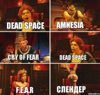 Dead Space Amnesia Cry of fear Dead Space F.E.A.R слендер