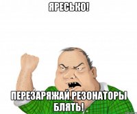 яресько! перезаряжай резонаторы блять!