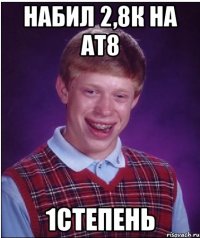 набил 2,8к на ат8 1степень