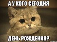 а у кого сегодня день рождения?