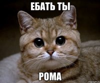 ебать ты рома