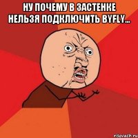 ну почему в застенке нельзя подключить byfly... 