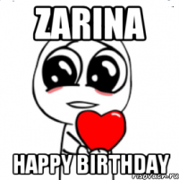 zarina happy birthday