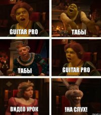 guitar pro табы видео урок табы guitar pro !на слух!