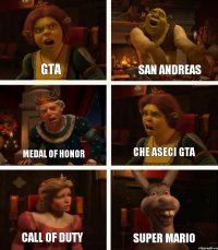 Gta Medal Of Honor Call of Duty San Andreas che aseci Gta Super Mario