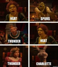 Heat Thunder Thunder Spurs Heat Charlotte