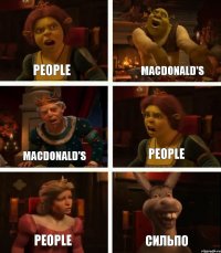 People Macdonald's People Macdonald's People Сильпо