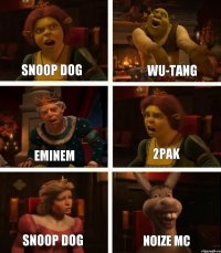 snoop dog eminem snoop dog wu-tang 2pak noize mc