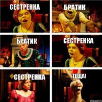 Сестренка Братик Братик Сестренка Сестренка Теща!