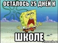 осталось 25 дней к школе