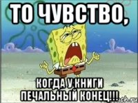 то чувство, когда у книги печальный конец!!!