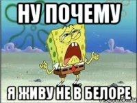 ну почему я живу не в белоре