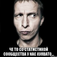  че то со статистикой сообщества у нас хуявато...