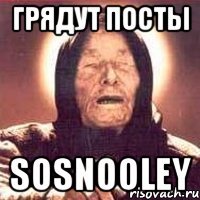 грядут посты sosnooley