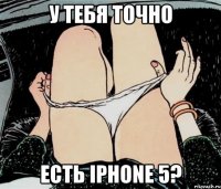 у тебя точно есть iphone 5?