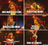 [MD] Mad Wrestling Wrestling Mems Wrestling MDK [MD] Mad Wrestling • iWWEiler-VK (iComics)Эпицентр WWE комиксов 1 Ring Of comics