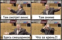 Там смотрят винкс Там аниме Здесь смешариков Что за хрень?!