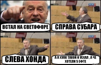 ВСТАЛ НА СВЕТОФОРЕ СПРАВА СУБАРА СЛЕВА ХОНДА А Я ХУЯК ТАКОЙ И УЕХАЛ , А ЧЕ ХОТЕЛИ 5 ЕФТЕ