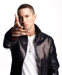 Создать мем  Eminem с рукой