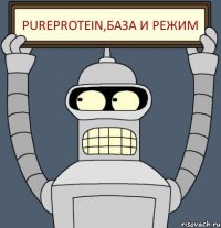 Pureprotein,База и Режим