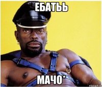 ебатьь мачо*