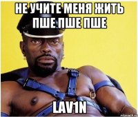 не учите меня жить пше пше пше lav1n