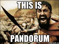 this is pandorum