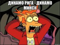 динамо рига - динамо минск 2-0