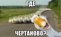 где чертаново?