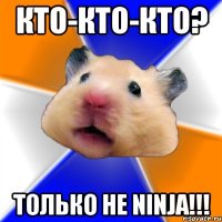 кто-кто-кто? только не ninja!!!