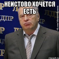 неистово хочется есть 