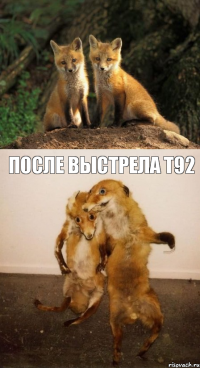  После выстрела т92