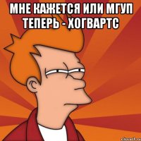 мне кажется или мгуп теперь - хогвартс 