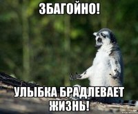 збагойно! улыбка брадлевает жизнь!