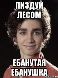 пиздуй лесом ебанутая ебанушка