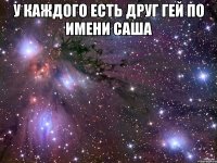 у каждого есть друг гей по имени саша 