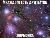 у каждого есть друг ватка жормэнка