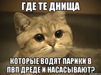 где те днища которые водят парики в пвп дреде и насасывают?