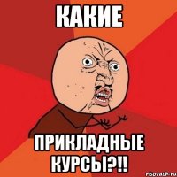 какие прикладные курсы?!!