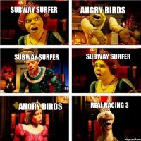 Subway surfer Angry birds Subway surfer Subway surfer Angry birds Real racing 3