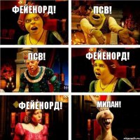 Фейенорд! ПСВ! ПСВ! Фейенорд! Фейенорд! Милан!