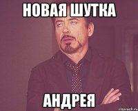 новая шутка андрея