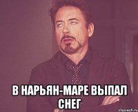  в нарьян-маре выпал снег