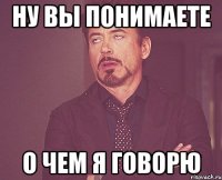 ну вы понимаете о чем я говорю