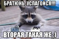 братюнь, успагойся!!! вторая такая же ;)