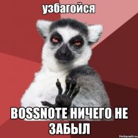  bossnote ничего не забыл